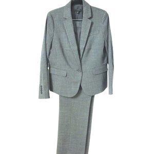 Larry Levine Pant Suit in Silvery Gray  Size 10